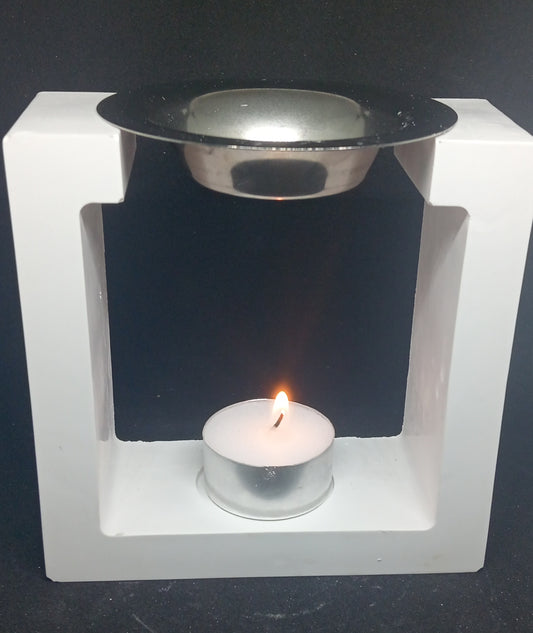 Geometric Wax Melt Burner (Solid colour only)