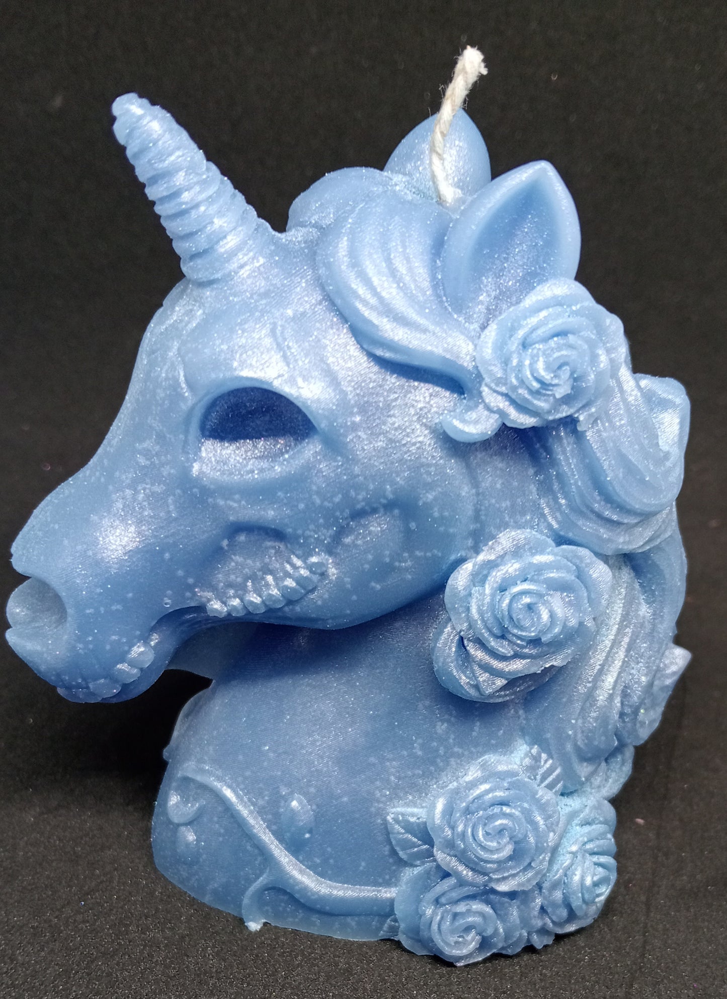 Twisted Unicorn Candle