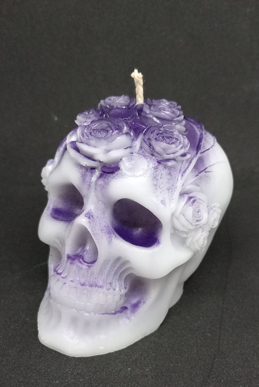 Sugar Skull candle