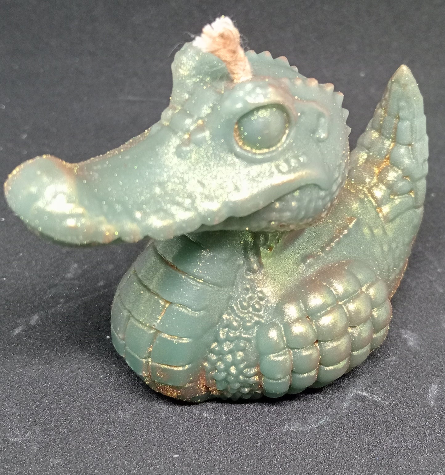Croco-duck candle