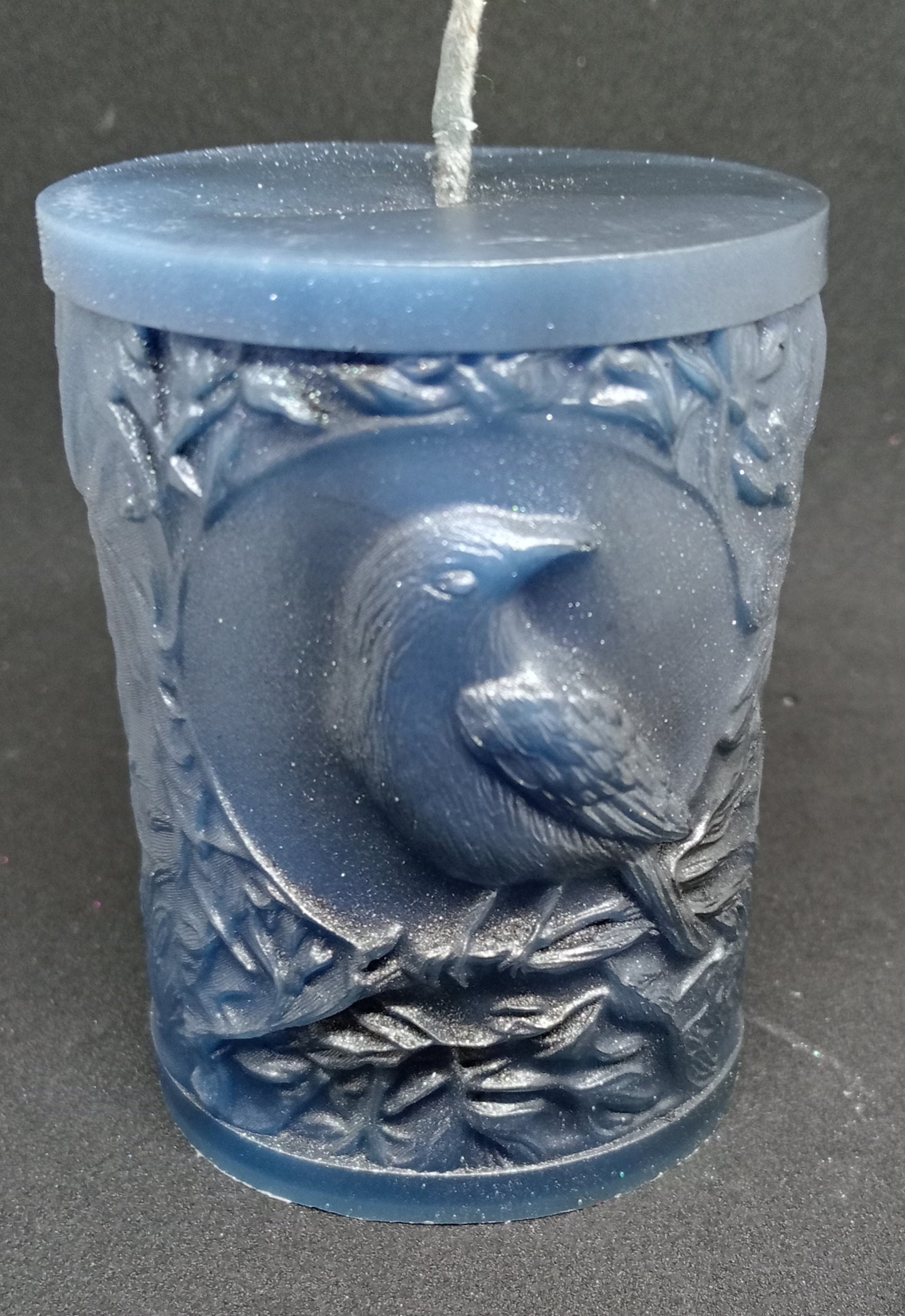 The Raven Pillar Candle