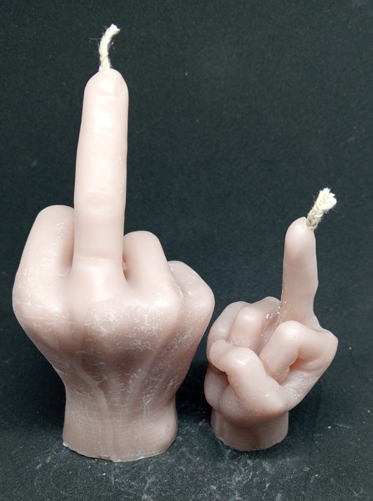The social finger wax ornament (Large)(no wick only)