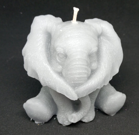 "Hear No Evil" Elephant Candle